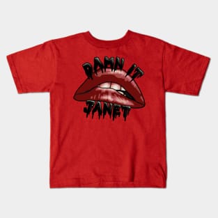 Damn it Janet Lip Kids T-Shirt